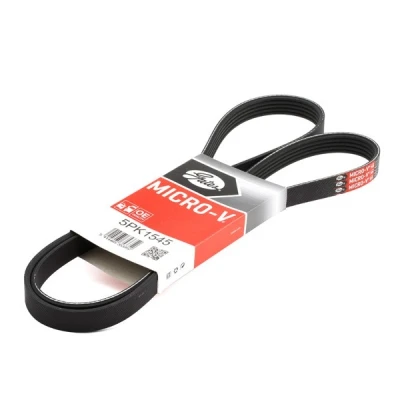 Imagen de GATES 5PK1545 Correa trapecial poli V 1545 5 Poliéster, EPDM (Ethylen Propylen Dien Caucho) RoadMax Value Line OPEL: Astra H Hatchback, Vectra C CC