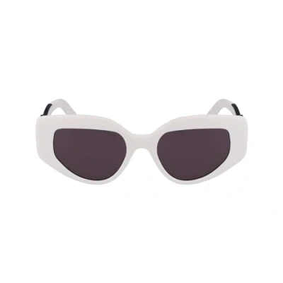 Imagen de KARL LAGERFELD KL6144S Sunglasses, Matte White, 50 para Mujer