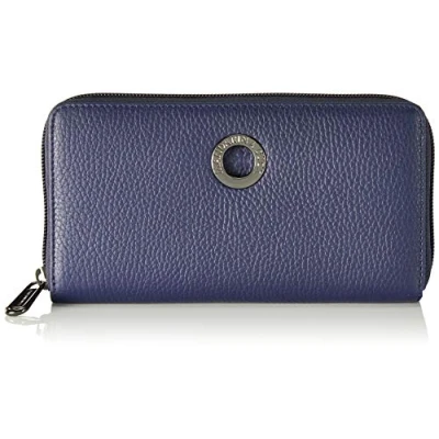 Imagen de Mandarina Duck Cartera Azul (Dress Blue) Mellow Leather P10fzp61 19x10.5x2 (L x H W)