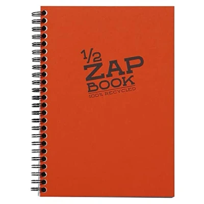 Imagen de Clairefontaine 14,8 x 21 cm espiral Demi Zap libro en colores surtidos
