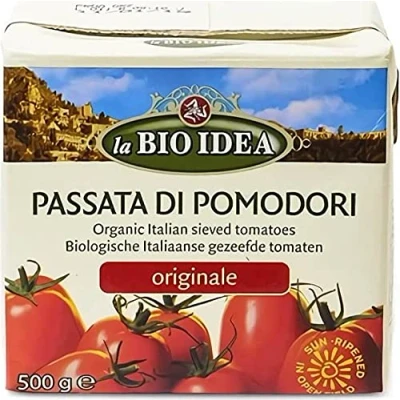 Imagen de PASSATA DE TOMATE Y QUESO EN BIO CARTON 250 ml LA IDEA