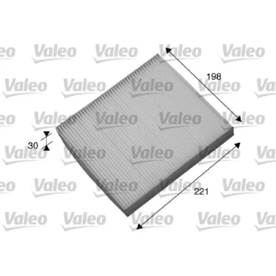 Imagen de VALEO CLIMFILTER COMFORT 698869 Filtro de habitáculo partículas 222mm 200mm 30mm HONDA: CIVIC 6 Fastback, Hatchback