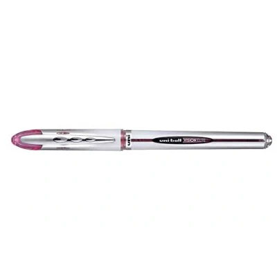 Imagen de Uni ball Elite UB200 Lote de 3 rollos tinta líquida (punta media, 0,8 mm), color rosa