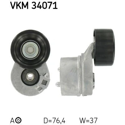 Imagen de SKF VKM 34071 Polea Tensora FORD: Transit Mk5 Furgón, Camión de plataforma/Chasis, Bus