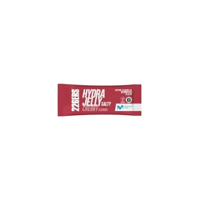 Imagen de 226ERS Hydrajelly, Gel Energético Textura Gelatina, 40 g, a Base de Glucosa y Fructosa, Energía Inmediata, Recuperación Muscular, Aporte Sodio, Mejor Asimilación Digestión, Sabor Cereza Salada