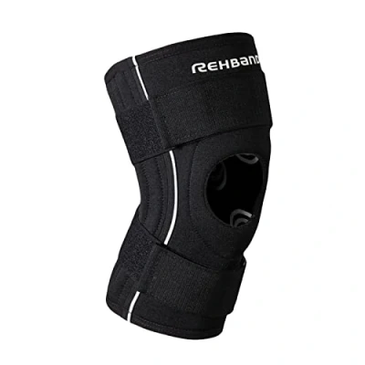 Imagen de Rehband rodillera UD, 1 pieza, apertura de rótula 5mm neopreno, Color:Negro, Talla:L