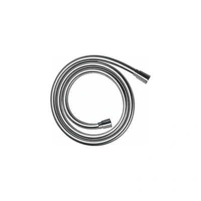 Imagen de hansgrohe Isiflex flexo de ducha universal 2,00 m, sistema anti torsión, manguera flexible y resistente a las torceduras, incl. juntas, cromo