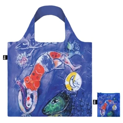 Imagen de LOQI MARC CHAGALL The Blue Circus Bolsa reciclada, Búho, 50 x 42 cm, Contemporáneo