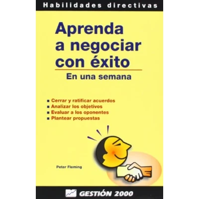 Imagen de Aprenda a negociar con éxito: En una semana