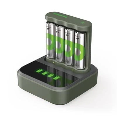 Imagen de GP Cargador RCK DE B441D 4X 2100mAh AA