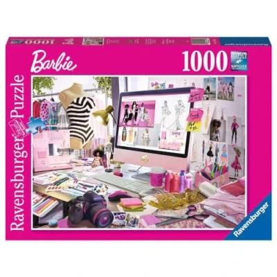 Imagen de Ravensburger Puzzle: Barbie, 1000 Piezas, Puzzles para Adultos, Rompecabezas Regalos a Partir de 14 Años, 70x50cm