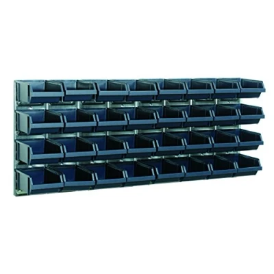 Imagen de Raaco 139182 Paneles de almacenamiento pared bin contenedores con 32,