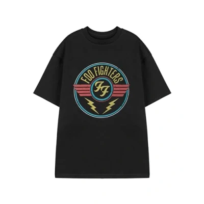 Imagen de Foo Fighters Camiseta para Hombre Luchadores Rayo Negro Manga Corta gráfica fanáticos de la música Mercancía Oficial Banda Rock Ropa Alternativa
