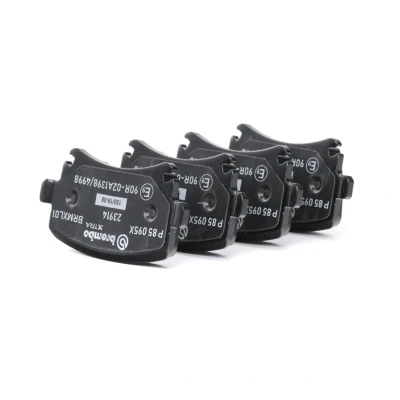 Imagen de BREMBO P 85 095X Juego de pastillas freno preparado para indicador desgaste con tornillos pinza accesorios VOLKSWAGEN: GOLF 6 norauto,