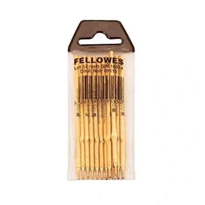 Imagen de Fellowes 911501 Cartucho de tinta recambio para bolígrafo, color negro