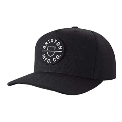 Imagen de Brixton Crest C MP SNBK Gorras, Black, O/S Unisex Adulto
