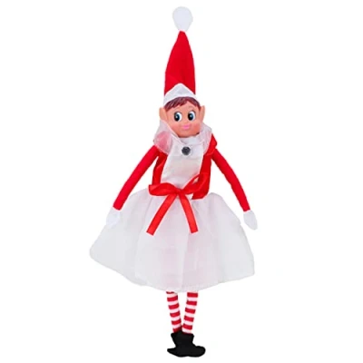 Imagen de TOYLAND® Novedad Disfraz de Elfo Accesorios Ropa navideño (Novia)