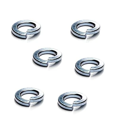 Imagen de Merriway bh04866 Split Lock primavera arandelas M5 de acero, set 100 piezas