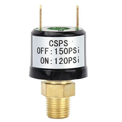 Imagen de Interruptor De Control Presión,120 150 Psi 110 220V Presión Del Compresor Aire,Utilizado Para Sistemas Suspensión Automóviles, Tractores, Bombas Aire, Compresores Aire