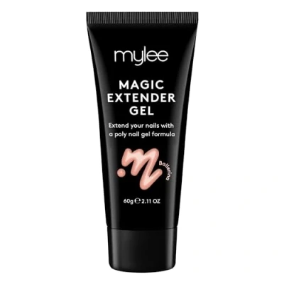 Imagen de MYGEL by Mylee Magic Extender Gel 60g Larga Duración, Aspecto Natural, para Extensión de uñas Principiantes y Profesionales, espesante acrílicas, Nail Art (Ballerina)