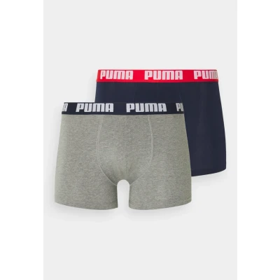 Imagen de Puma Basic Bóxer, 036 Blue/Grey Melange, M (Pack de 6) para Hombre