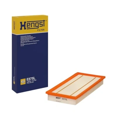 Imagen de HENGST FILTER E575L Filtro de aire 40 151 320 Cartucho filtrante FIAT: Stilo Hatchback, Grande Punto BRAVO 2, ALFA ROMEO: MiTo