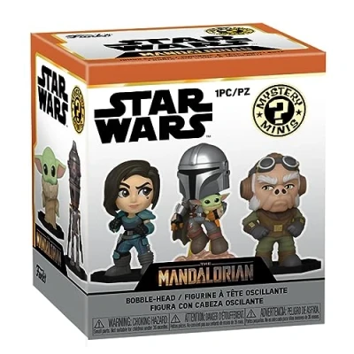 Imagen de Funko Mystery Mini Star Wars: The Mandalorian 1 of 12 To Collect Styles Vary Minifigura de Vinilo Coleccionable Idea Regalo Mercancia Oficial
