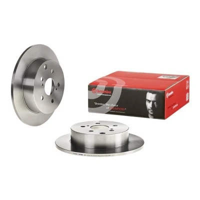 Imagen de BREMBO 08.9092.11 Disco de freno 282 12 5 macizo revestido con tornillos HONDA: S2000