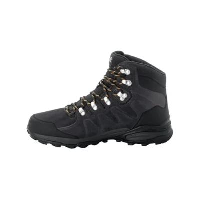 Imagen de Jack Wolfskin Refugio Texapore Mid M, Zapatillas, Hombre, Phantom Burly Yellow Xt Cuchillo, 43 EU
