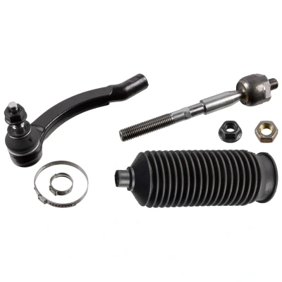 Imagen de febi BILSTEIN 40568 Barra de dirección Eje delantero, derecha con tuercas abrazaderas, manguito Plus VOLVO: V70 I