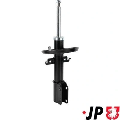 Imagen de JP GROUP 4342102600 amortiguador Eje delantero Presión de gas Bitubular Columna Espiga arriba RENAULT: SCENIC 3, GRAND 3