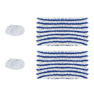 Imagen de Polti Vaporetto PAEU0357 Kit 2 paños y fundas de esponja para 3 Clean