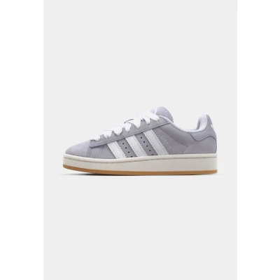 Imagen de adidas Originals Campus 00S Unisex Zapatillas skate, Talla: 35.5, Grey three/footwear white/off white Cuero velour