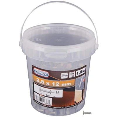 Imagen de Connex b30121 chiodi per coperture in secchio 2,8x12mm, 2,8 x 12 mm (1000 g)