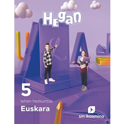Imagen de Euskara. Lehen Hezkuntza 5. Hegan 9788498558548 (REVUELA)