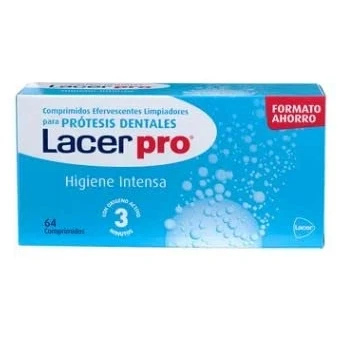 Imagen de Limpiador para prótesis dentales con oxigeno activo LACER Pro 64 uds