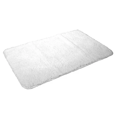 Imagen de Kinzler Alfombrilla para baño, Microfibra, Microfibra poliéster, weiß, 80 x 150 cm