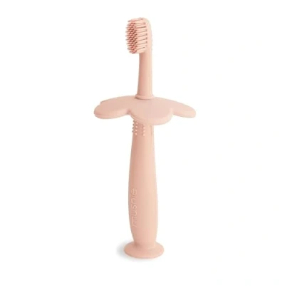 Imagen de Mushie Cepillo De Dientes Silicona Rosa
