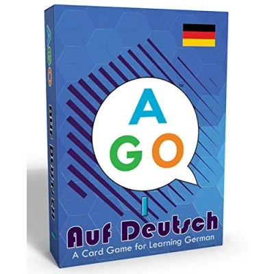 Imagen de Juegos de Cartas AGO Auf Deutsch: educativos para Aprender aleman. 54 Flash Cards en aleman Principiantes. ¡Un Juego Mucho más Divertido Que un Curso Convencional!
