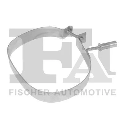 Imagen de FA1 214 850 Soporte, silenciador Acero fino PEUGEOT: 207 Hatchback, SW