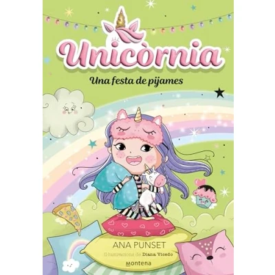 Imagen de Unicòrnia 10 Una festa de pijames: Primeres lectures en català (Montena)