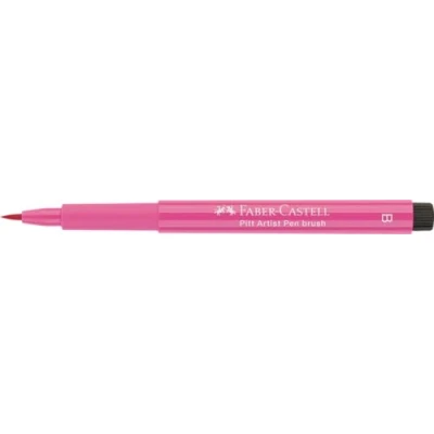 Imagen de Faber Castell 167429 Rotulador Pitt artist pen brush, ancho de trazo B, color 129, rosa loco