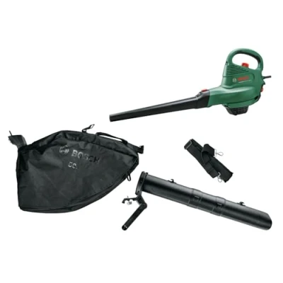 Imagen de Bosch aspirador y soplador de hojas eléctrico UniversalGardenTidy 3000 (3000 W, bolsa colectora 50 l, velocidad variable, para soplar, aspirar triturar las hojas, en caja)