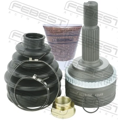 Imagen de FEBEST 0110 ZRE142A48 Articulación, árbol de transmisión lado rueda, Eje delantero con anillo sensor ABS