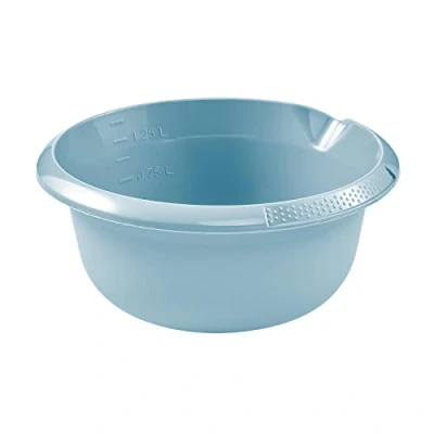 Imagen de keeeper Barreño universal con pico de vertido, Redondo, 1,5 L, Ø 20 cm, Björk, Azul Nordic