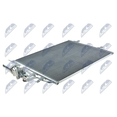 Imagen de NTY CCS VV 002 Condensador con secador Aluminio 620 VOLVO: XC60 I, XC70 II Familiar