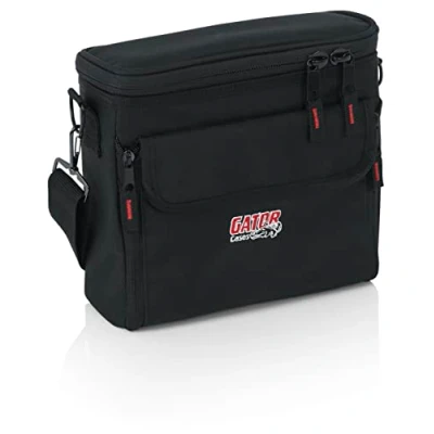 Imagen de Gator Cases Funda para un sistema de monitoreo inalámbrico IN EAR medio rack. Almacenamiento transmisor, auriculares, parte posterior del receptor y fuente alimentación (G SYSTEM)
