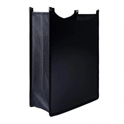 Imagen de D.RECT Cuaderno Escolar Caja A4, Abierta por Arriba de Cuadernos Plástico para Carpetas, Libros, Cuadernos, Blocs y Documentos Carpeta la Mochila, Negro