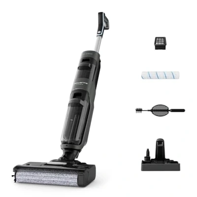 Imagen de Rowenta GZ5037WO 066_HANDSTICK Wet &amp; Dry, 200 W, Gris/Metal/Aluminio