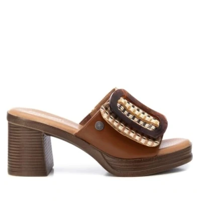 Imagen de REFRESH Sandalia Mujer Camel Calzado Cómodo y Versátil Moda casual Modelo 17252203 (Talla 36)